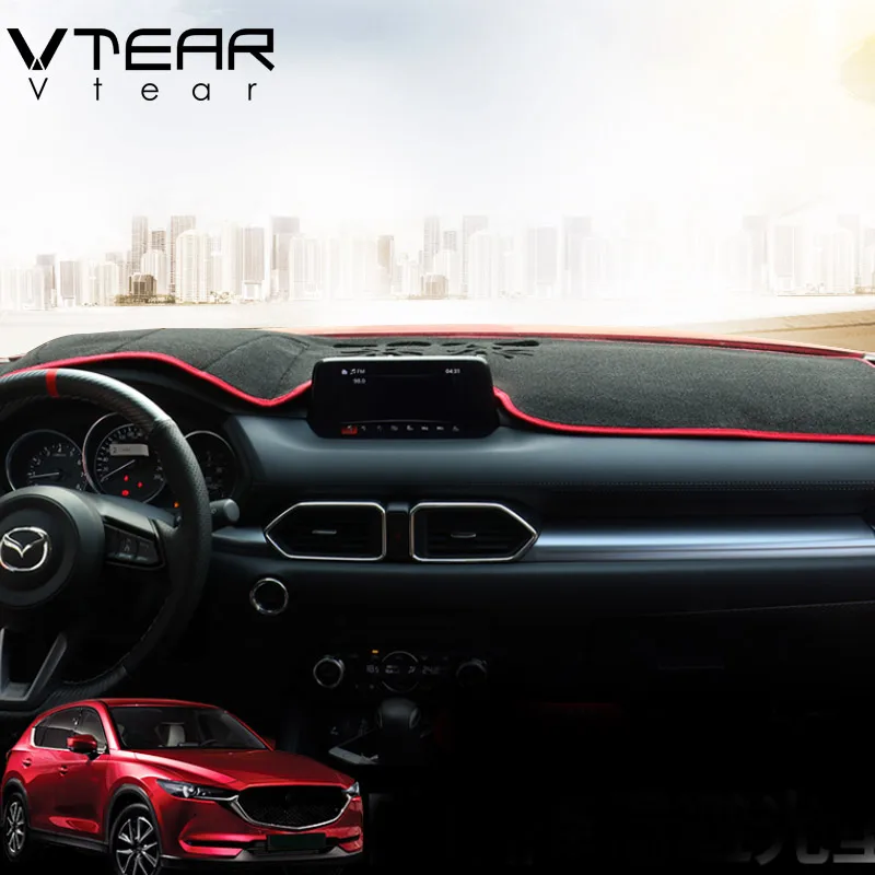 Аксессуары Vtear для Mazda CX-5 CX5 2019 2020 приборная панель светильник инструмент защита