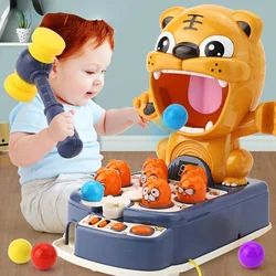 Musique légère pour enfants whac a taupe jouets multifonctionnel jeu de frappe jeu de martelage jouets éducatifs interactifs cadeau de noël 