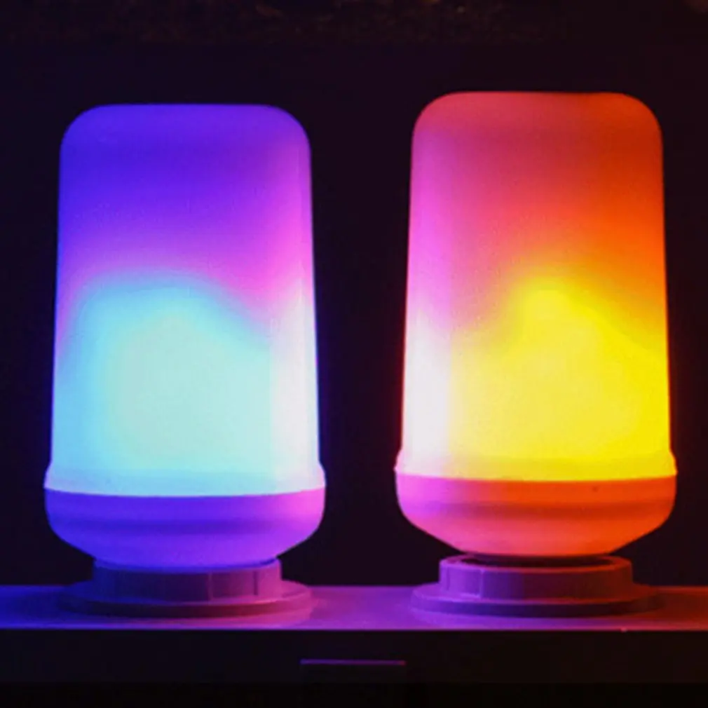 Smart APP Flame LED Light Artificial Flame Light One-to-many Connection Voice-controlled Color Change