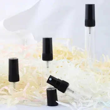 

2/3/5/10ML Spray Bottle Tube Glass Empty Toner Perfume Nebulizer Refillable Transparent Cosmetics For Women Portable Travel Mini