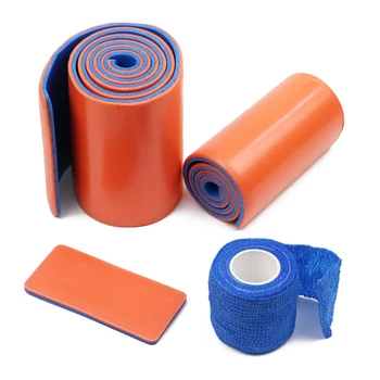 

4PCS/Set Medical Survival Sam Splint Bandage Roll Pet Splint Arm Leg Wrist Fracture Rescue Protection for Emergency First Aid