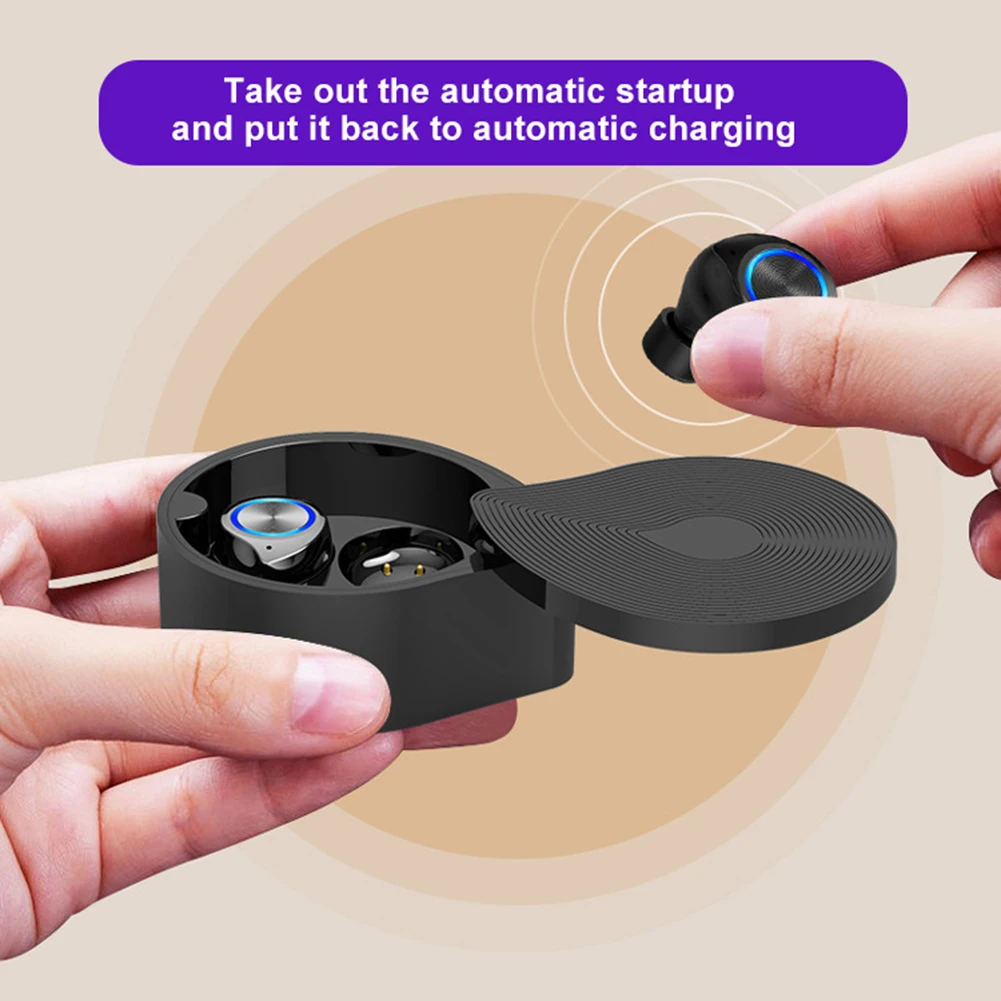Mini Bluetooth Wireless Earbuds TW70 Tws With Charging Box Hands free Calling Sport 5D Stereo Sound Earphones for kids girl