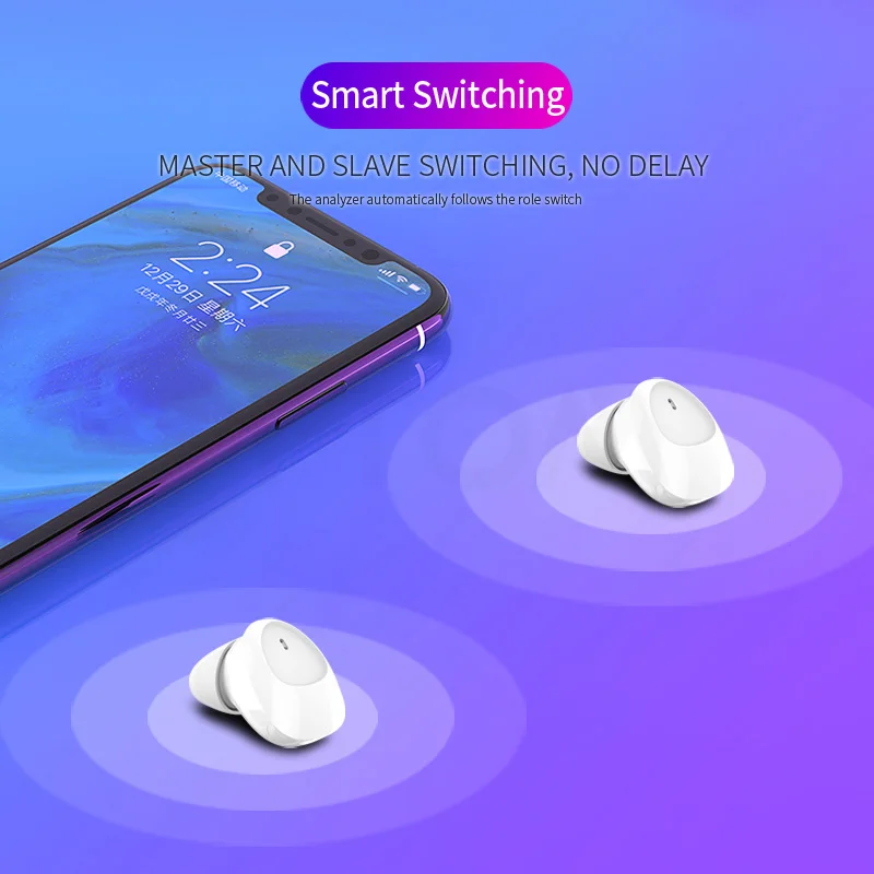 Touch Key Smallest Bass Mini True Wireless Bluetooth 5 0 Headphones Earphone TWS HD Stereo Earbuds For xiaomi iphone huawei