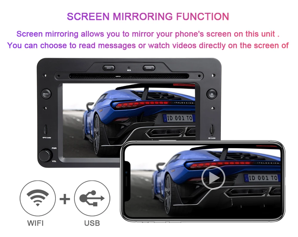 Perfect Autoradio 2 din Android 9.0 Car GPS DVD Player For Alfa Romeo 159 Brera Spider Sportwagon 2006 Navigation Multimedia Wifi Audio 6