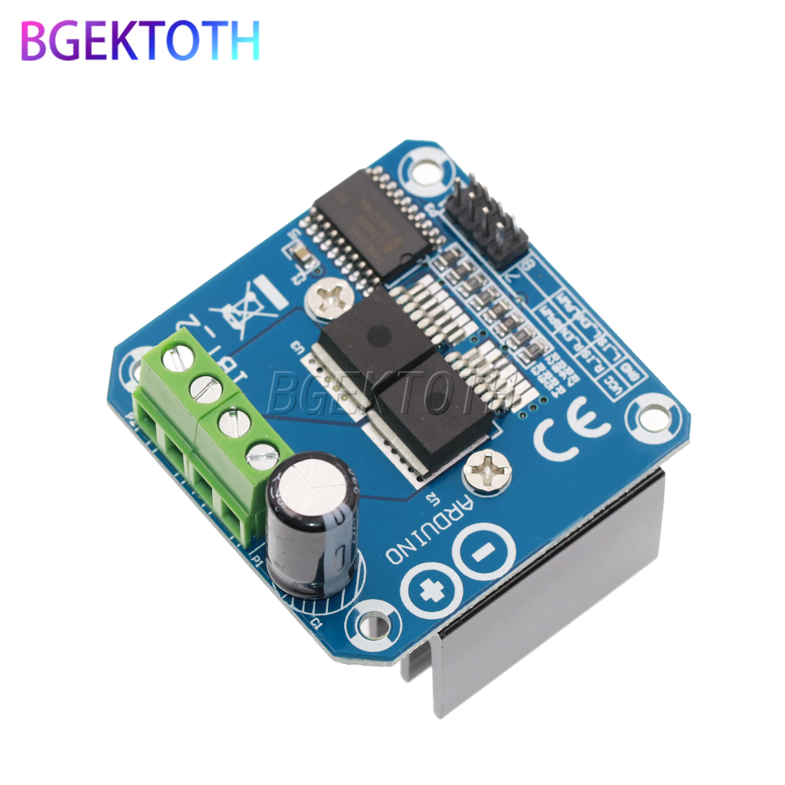 Модуль драйвера двигателя высокой мощности Double BTS7960 H-bridge/Диагностика тока