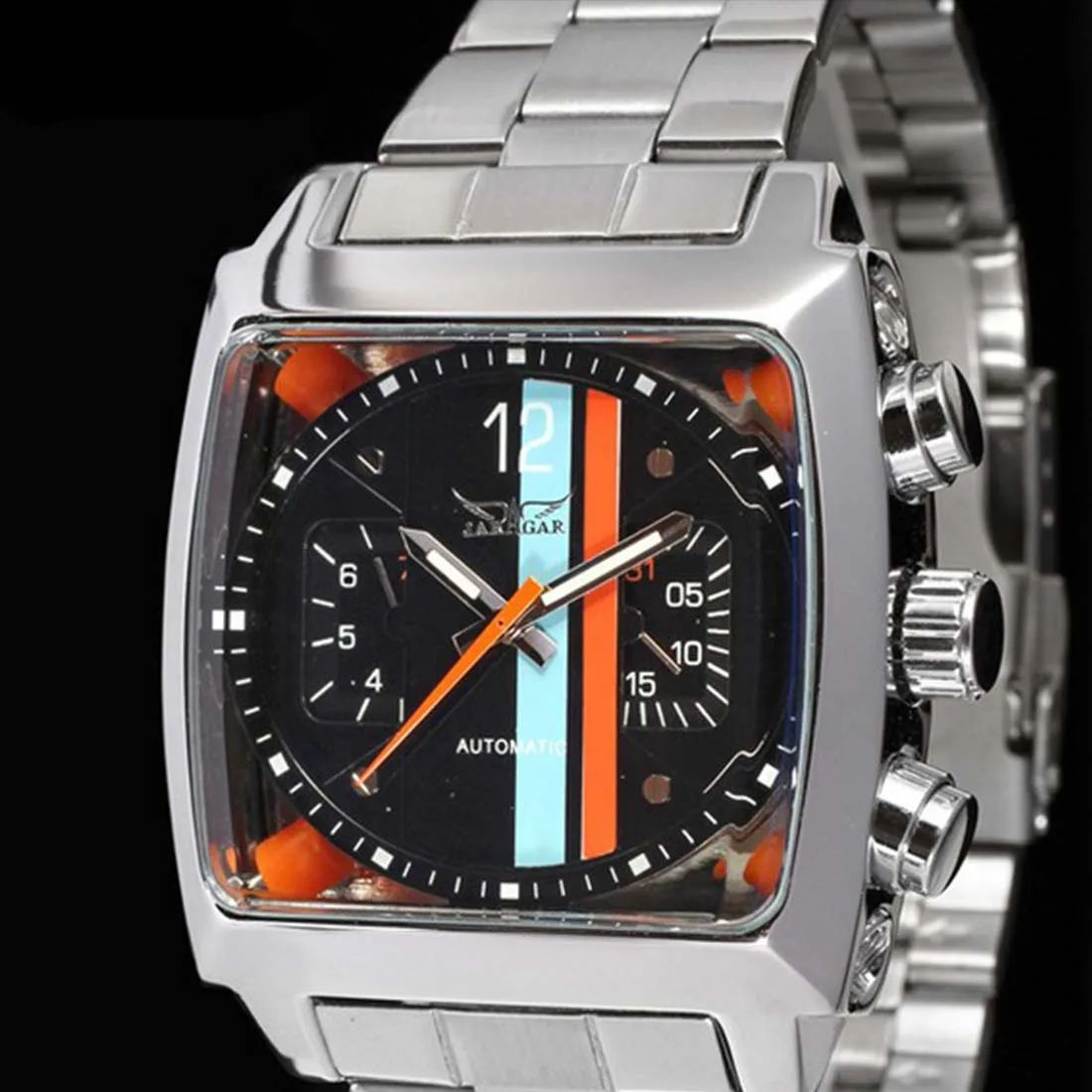 

Men's Watch Square Fashion Casual Watch Automatic Mechanical Watch Business Occasion Watch