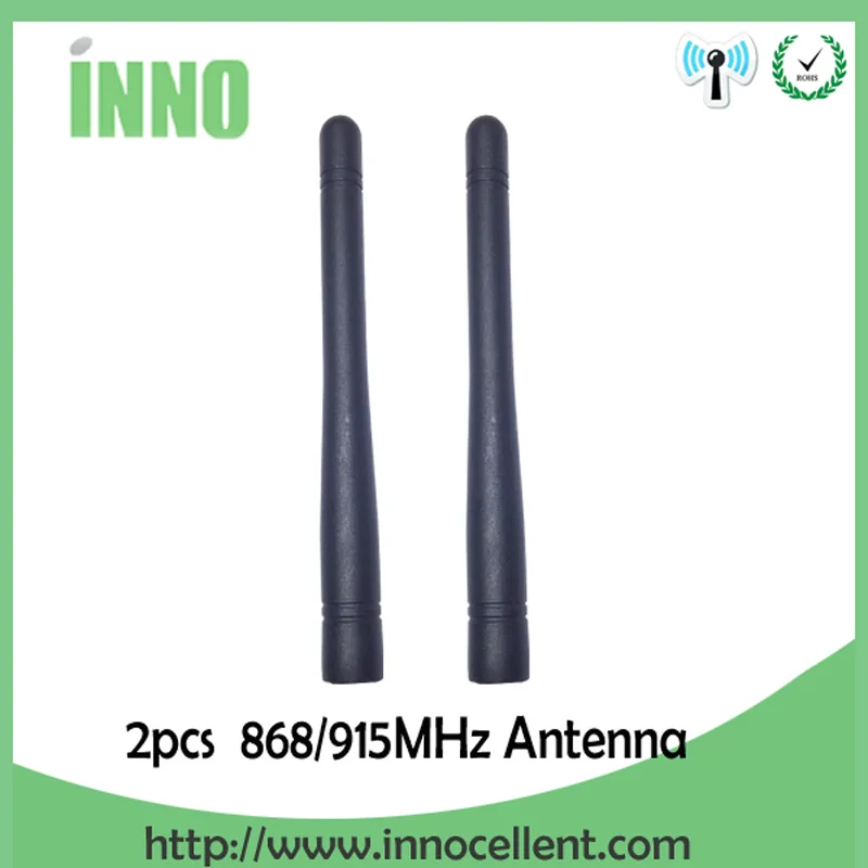 

Free shipping 2pcs lot 868MHz 915MHz antenna, rubber antenna SMA straight connector for wireless communication