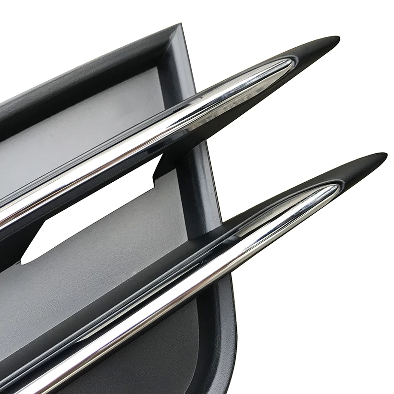 4GD807681 4GD807682 لأودي A6 C7 2012-2015 شبكة غطاء مصباح الضباب تحت المصد الأمامي مصباح السيارات الضباب إطار المصباح