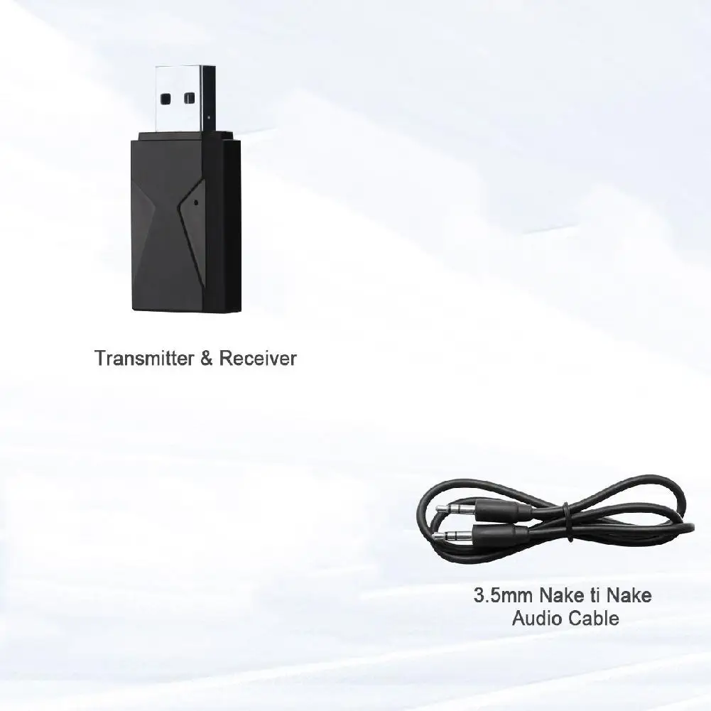 Bluetooth 5 0 аудио приемник передатчик мини стерео AUX RCA USB 3 мм разъем для ТВ ПК