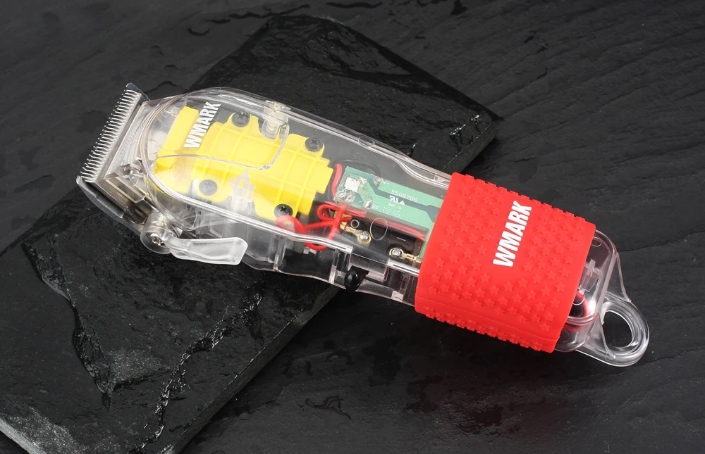 Wmark máquina de cortar cabelo recarregável, aparador