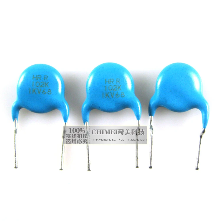 

Free Delivery. Ceramics capacitors 1 kv 102 k capacitor They can be used for high stable oscillator circuit