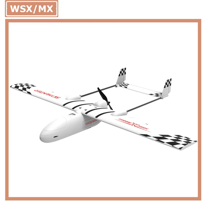 

Skyhunter Model Airplane Fixed-Wing Large Falcon FPV Load Function Double Tail Remote Control Aircraft