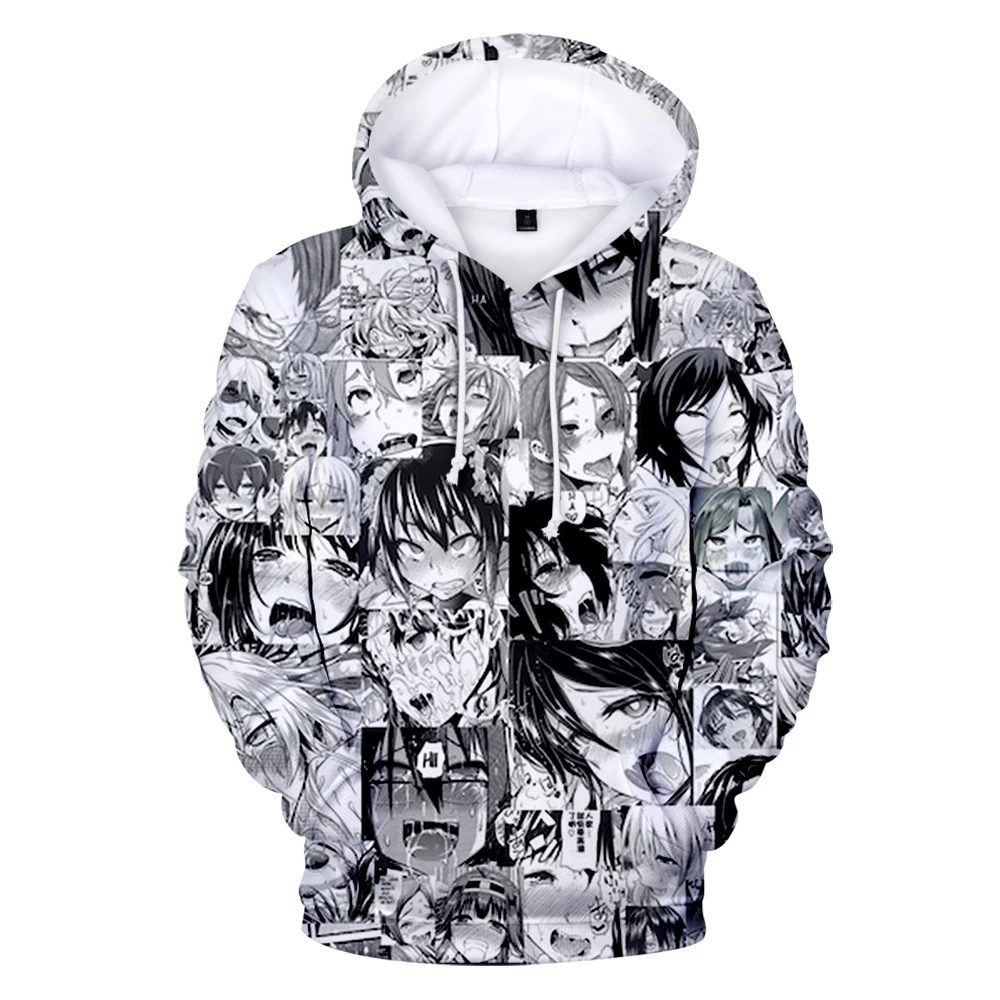 Ahegao 3D Hoodies Sweatshirts Harajuku ACG Anime Hoody Kawaii O-face Pullover Unisex Costume Tracksuit for Men and Women Hooded Ahegao 3D Hoodies Sweatshirts Harajuku ACG Anime Hoody Kawaii O-face Pullover Unisex Costume Tracksuit for Men and Women Hooded