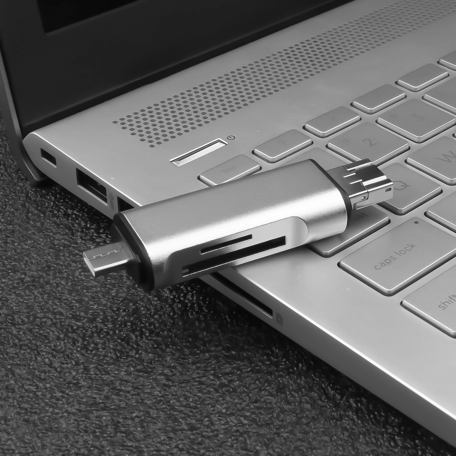 Kebidu 3 в 1 OTG Тип C кардридер USB 3,0 USB A Micro USB комбо в 2 слота TF SD для смартфонов PC USB C кардридер
