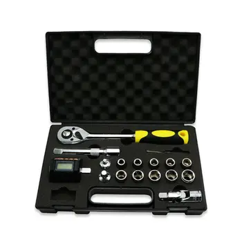 Price Digital Torque Meter Set With 3-30N.m 1/2inch Socket Screw Bits Kit Bike Repair Hand Tool