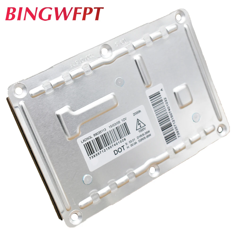 New LAD5GL 4Pins 12V D1S D1R D2S D2R Xenon Headlight Control Unit Ballast ECU for Audi A4 S4 8E0907391A 89035113