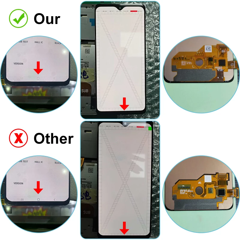 Super Amoled For Samsung Galaxy A515 LCD Display