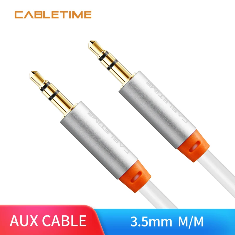 Аудиокабель Cabletime Jack 3 5 аудиокабель мм кабель Aux для автомобильных наушников iPhone 6