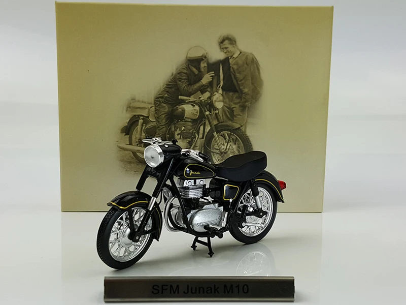 A tlas 1:24 SFM Junak M10 мотоцикл сплав игрушки для детей Детские модель подарок