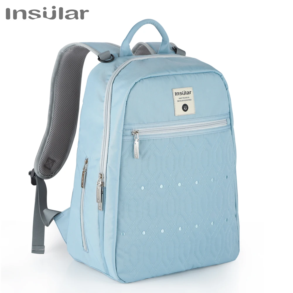 

INSULAR diaper bag Fashionable waterproof multifunctional large capacity mummy bag Maternity Nappy Bag baby bag