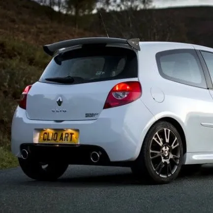 Для Renault Clio аксессуары 3 спойлер RS чашки Спойлер углеродного волокна Неокрашенный