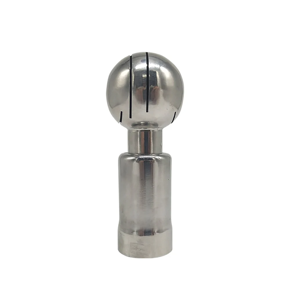 

Internal Thread 1 inch Stainless Steel Sanitary Grade Fixed Spray Ball Cleaning Ball Head for Tank Cleaning