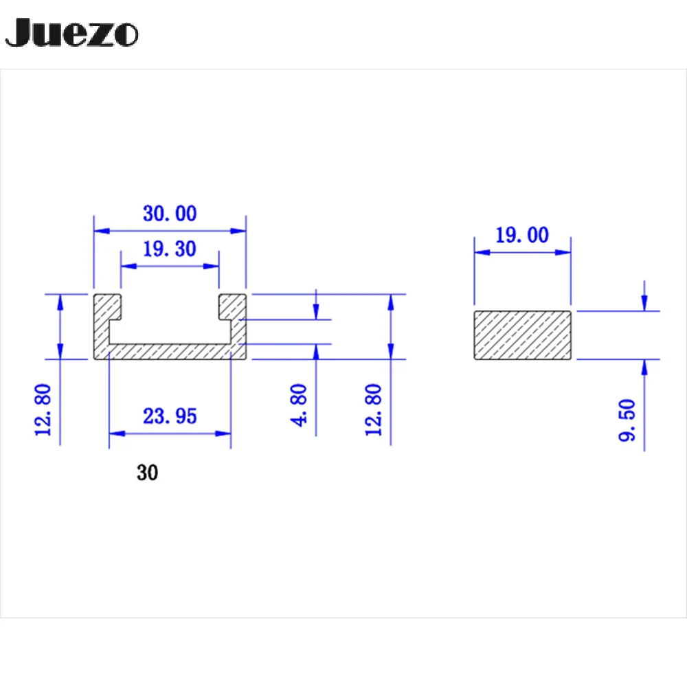 Aluminium Alloy T-track Slot Miter Track Jig Fixture for Router Table Bandsaws Woodworking DIY Tool Length 300/400/500/600/800MM