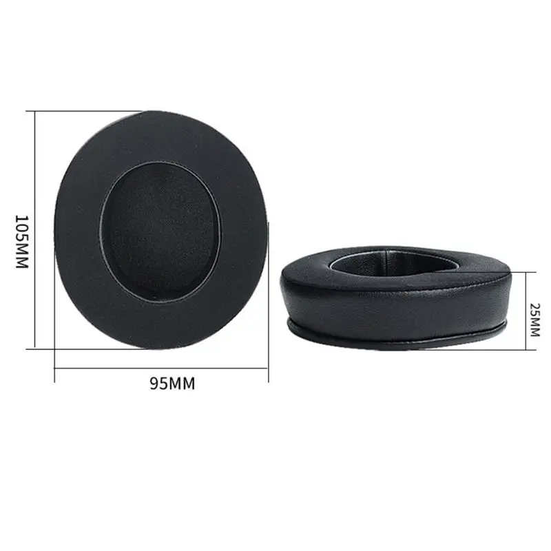 1 Pair Leather Earpads Cooling Gel Foam Ear Pads Cushions Cover for Razer Kraken 7 1 Chroma V2 USB Gaming Pro V2 Headphone