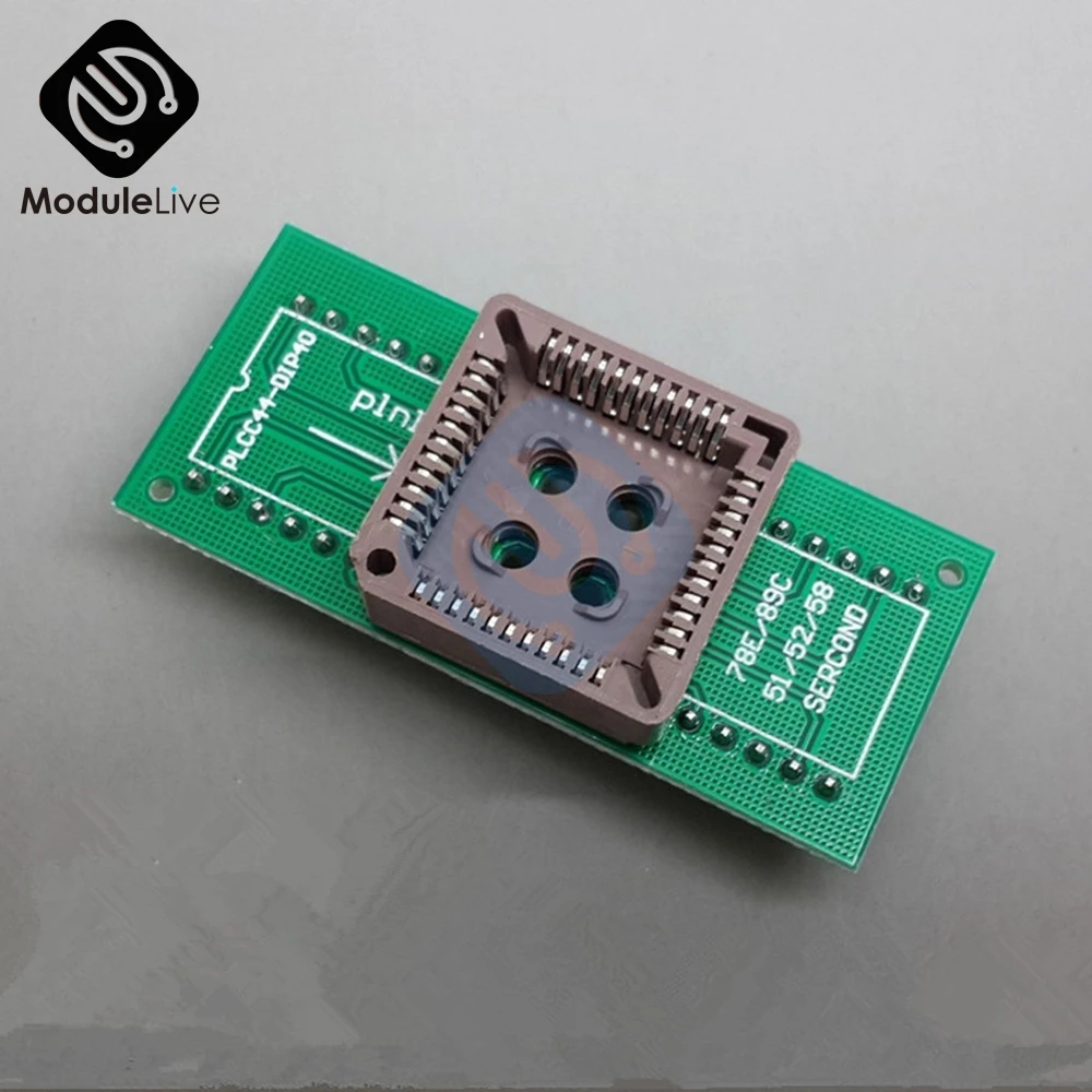 PLCC44 для DIP40 EZ USB Универсальный программатор IC АДАПТЕР тестер с розеткой для TL866CS TL866A EZP2010 G540 SP300