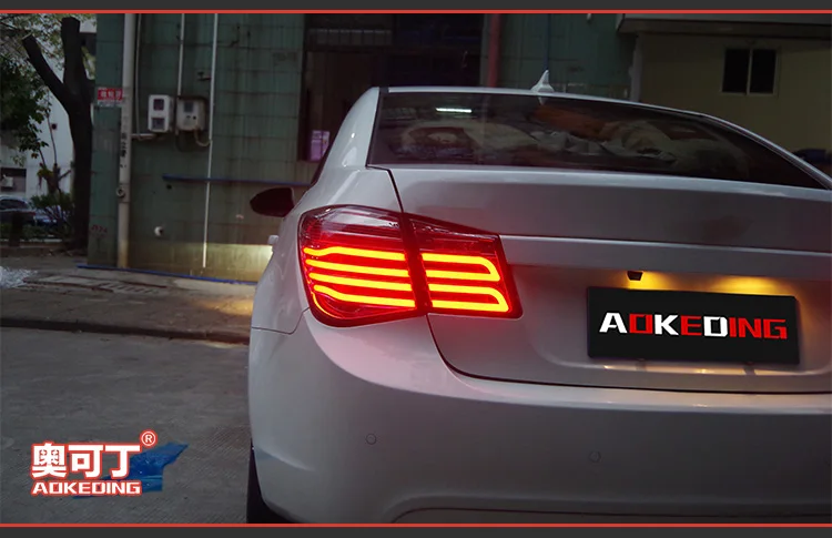 Задний фонарь для Chevrolet Cruze 2009- Cruze седан светодиодный задний фонарь Противотуманные фары Дневные ходовые огни DRL тюнинг автомобильные аксессуары