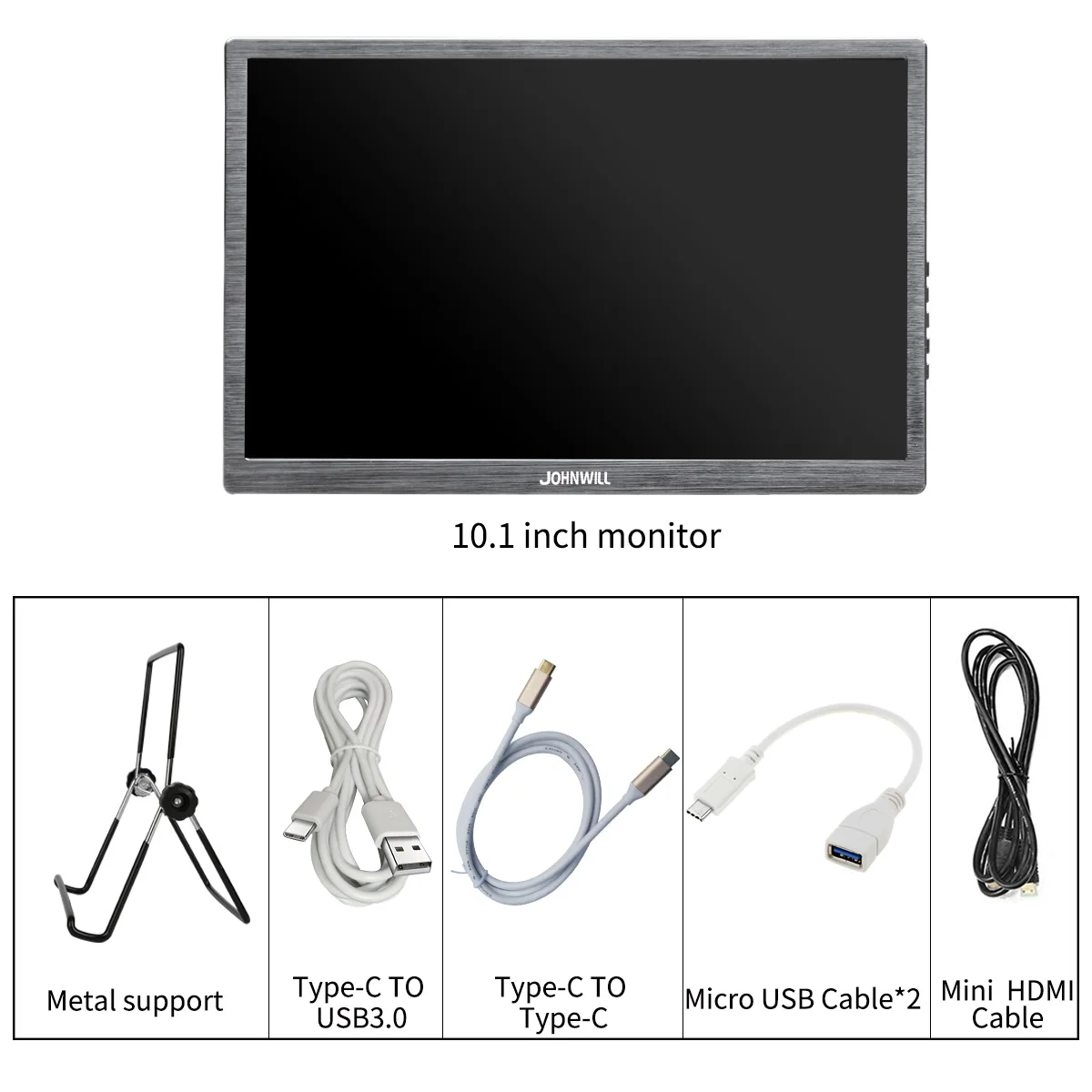 Портативный игровой монитор 10 1 дюйма 2K Type C 2560x1600 IPS панель PS3 PS4 Xbox360 сенсорный