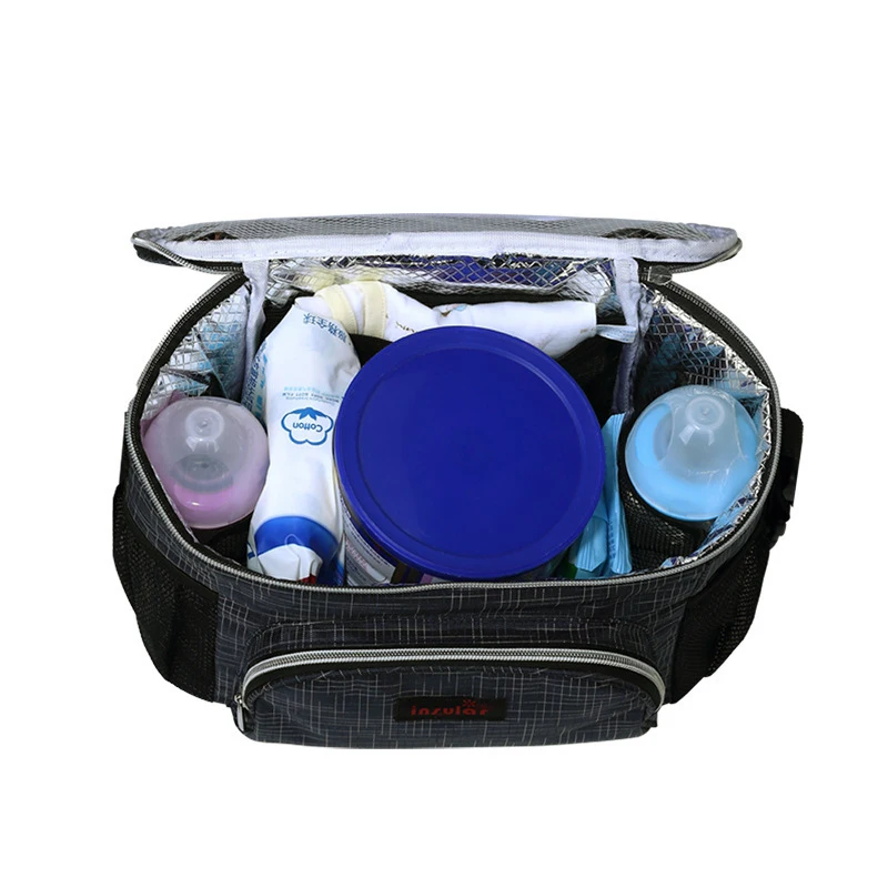 Baby Stroller Bag Children Carriage Pram Buggy Cart Bottle Bag Baby Stroller Organizer Cup Holder Stroller Accessories Bag