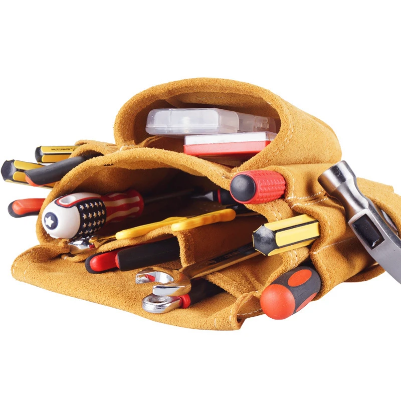 New Wearable Waist Pack Electric Drill Bag Screws Nails Drill Bit Metal Parts Fishing Travel Tool Storage Bags With Belt tool chest workbench