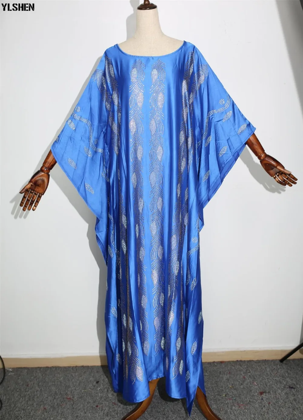 African Dresses For Women 2019 Africa Clothing Abaya Dubai Muslim Long Dress High Quality Length Fashion African Dress For Lady 02