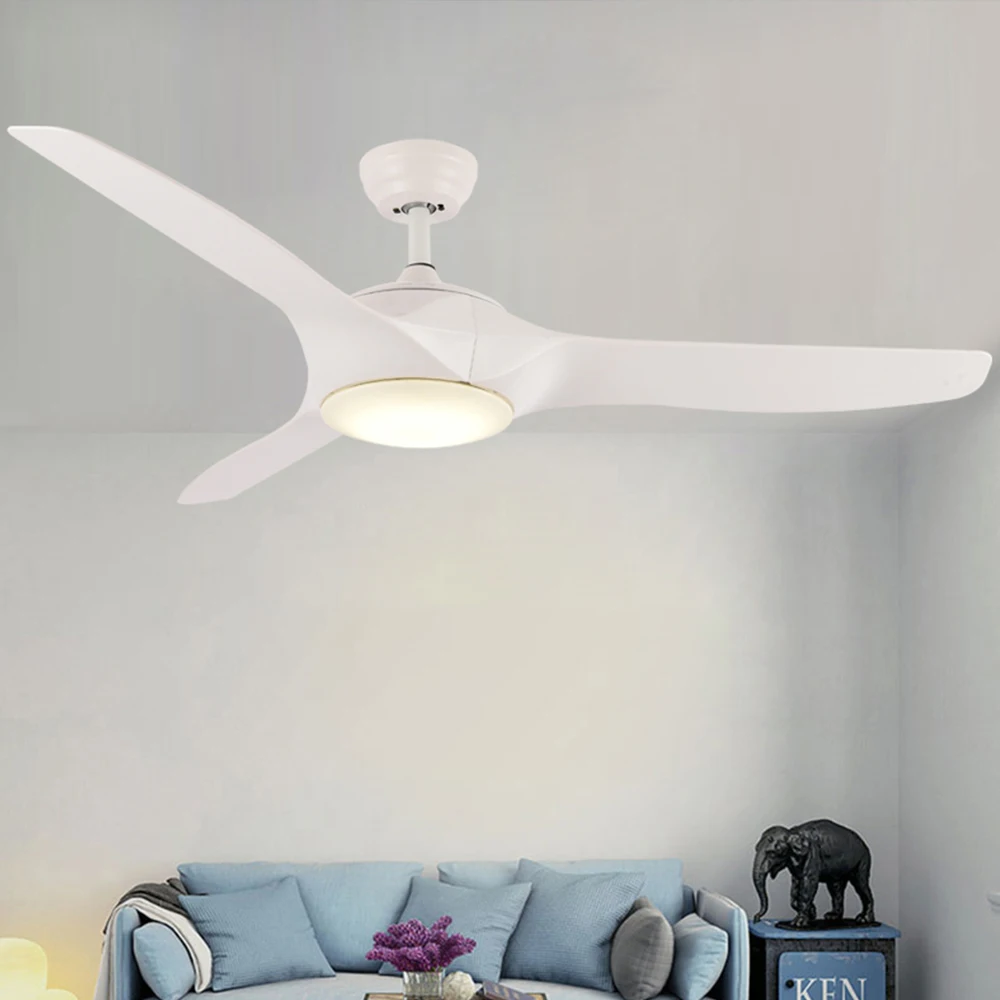 

52 inch Modern Ceiling fans light With remote control Bedroom Fan Lamp Living Room Dining Kids Study Office Ceiling Fan Lamps