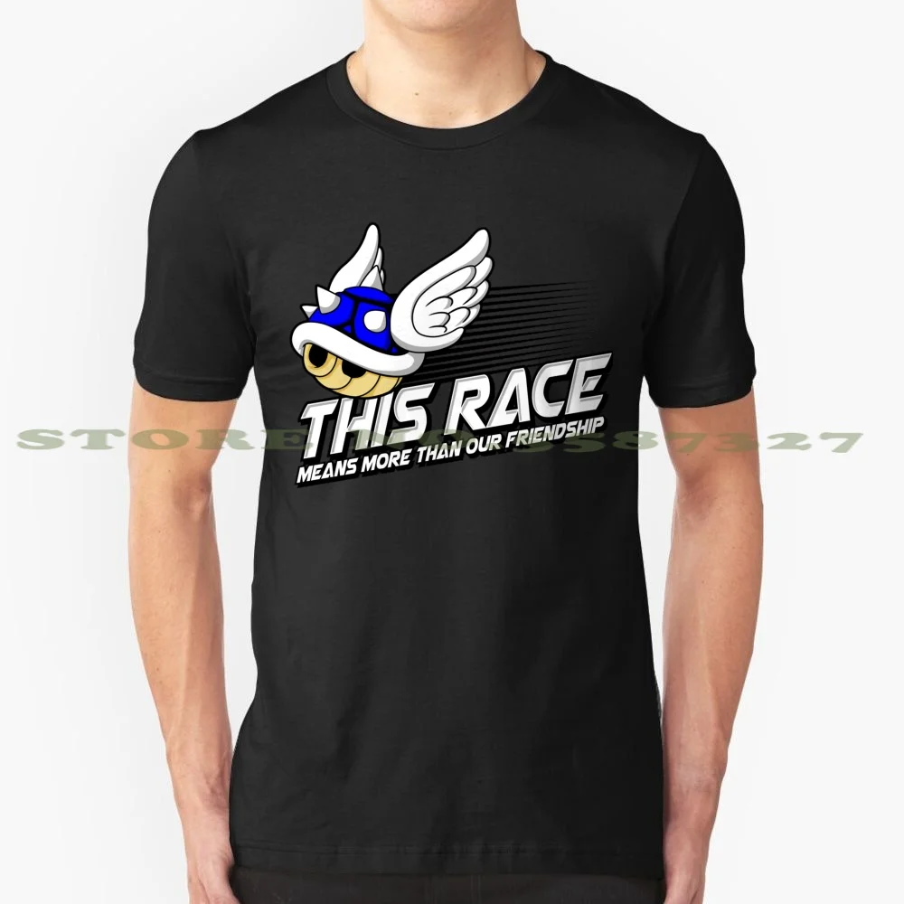 Blue Shell Tradition Graphic Custom Funny Vendita Calda Tshirt Super Kart Videogiochi Blue Shell Switch 64 Snes Wii Wii U