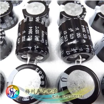 

2pcs Free shipping Brand new original German VISHAY ROE 100V 470UF fever audio electrolytic capacitor 105 °