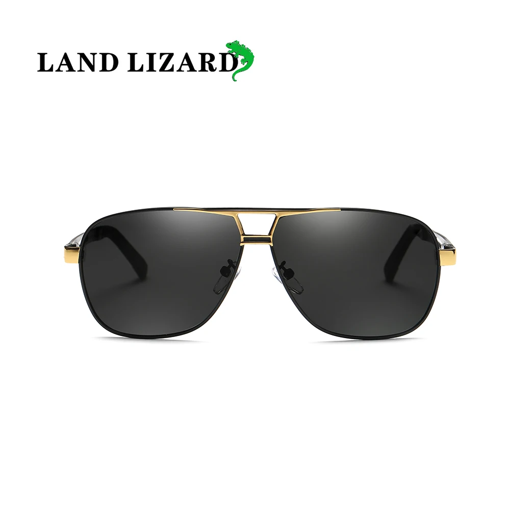 Мужские поляризованные солнцезащитные очки HD с зеркальным покрытием для