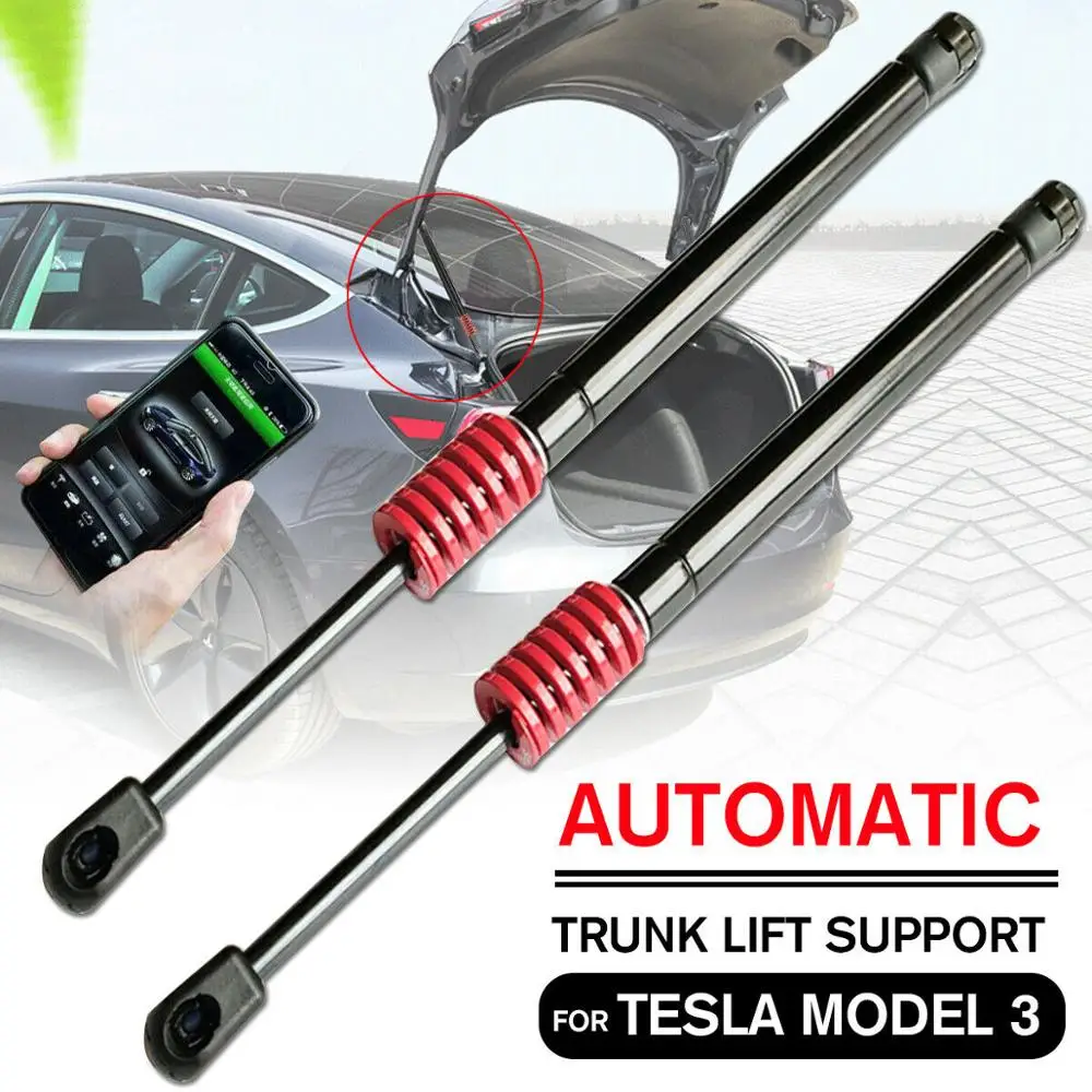 

For Tesla Model 3 Automatic Trunk Lift Support Pneumatic Rear Trunk Struts Kit Car-Styling Repair Replacement Parts Accessories