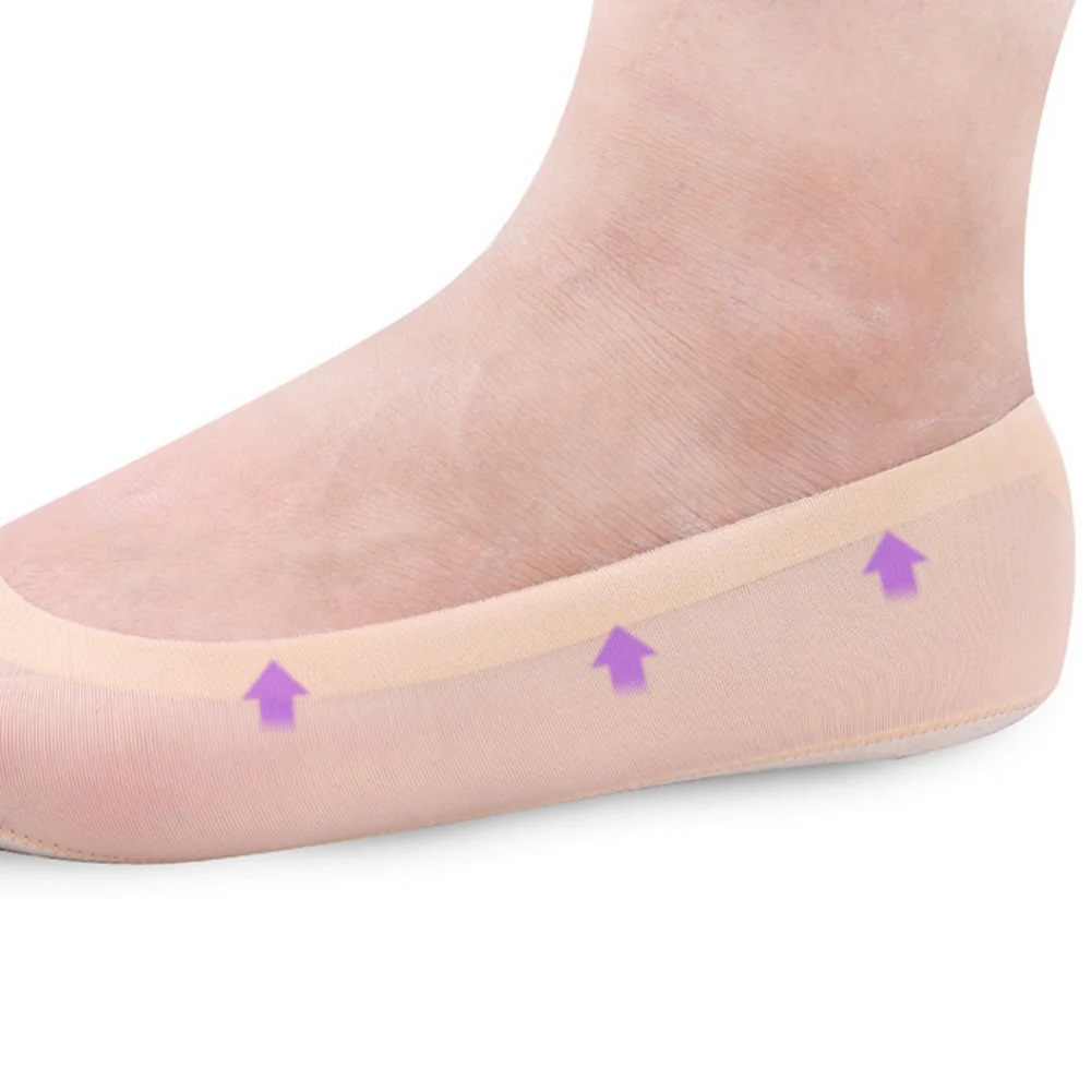 2 шт.,, босоножки на высоком каблуке новые дизайнерские невидимые носки с открытым носком ультратонкие носки с открытыми пальцами женские массажные носки, Z33301