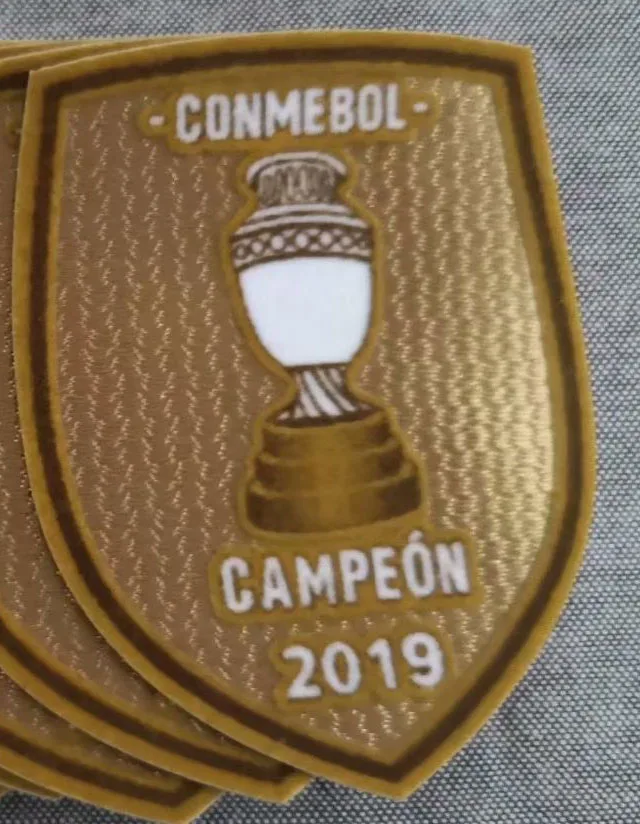 2019 Copa America Brazil Conmebol нашивка Campeon бархатный значок|Заплатки| |