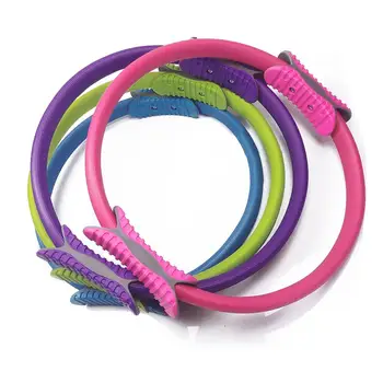 

Professional Yoga Circle Pilates Sport Magic Ring Women Fitness Kinetic Resistance Circle Gym Workout Pilates Accessories 4Color