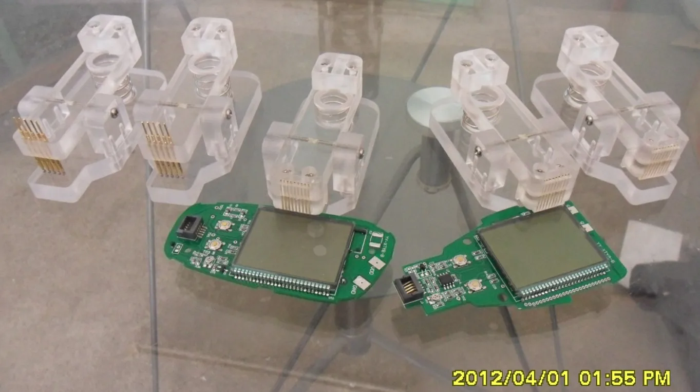 PCB test ing Jig скачать инструмент для сжигания клип Программирование моделирование тестовое приспособление инструменты 2 мм 2,54 мм(беспроводной, двухрядный