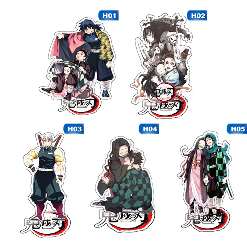 Японское аниме убийца демона Kimetsu No Yaiba Аниме Косплей фигурка на акриловой