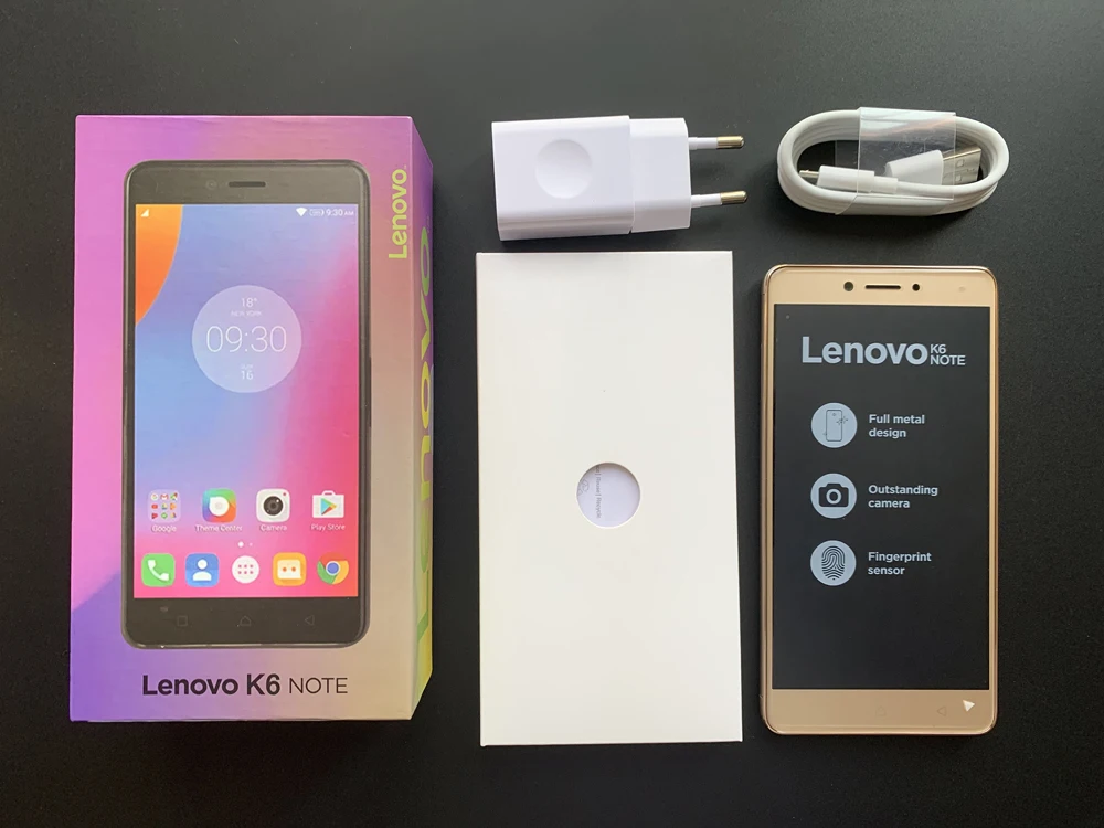 Мобильный телефон lenovo K6 Note K53a48 с глобальной версией, 4 Гб, 32 ГБ, 4G, FDD LTE, 5,5 дюймов, FHD, Восьмиядерный процессор Snapdragon 430, двойная камера 16 Мп, 4000 мАч