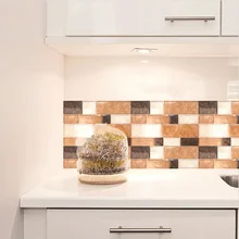 Индивидуальная креативная плитка, наклейки на стену, имитация плитки, простые домашние, сделай сам, европейский стиль, наклейки на стену