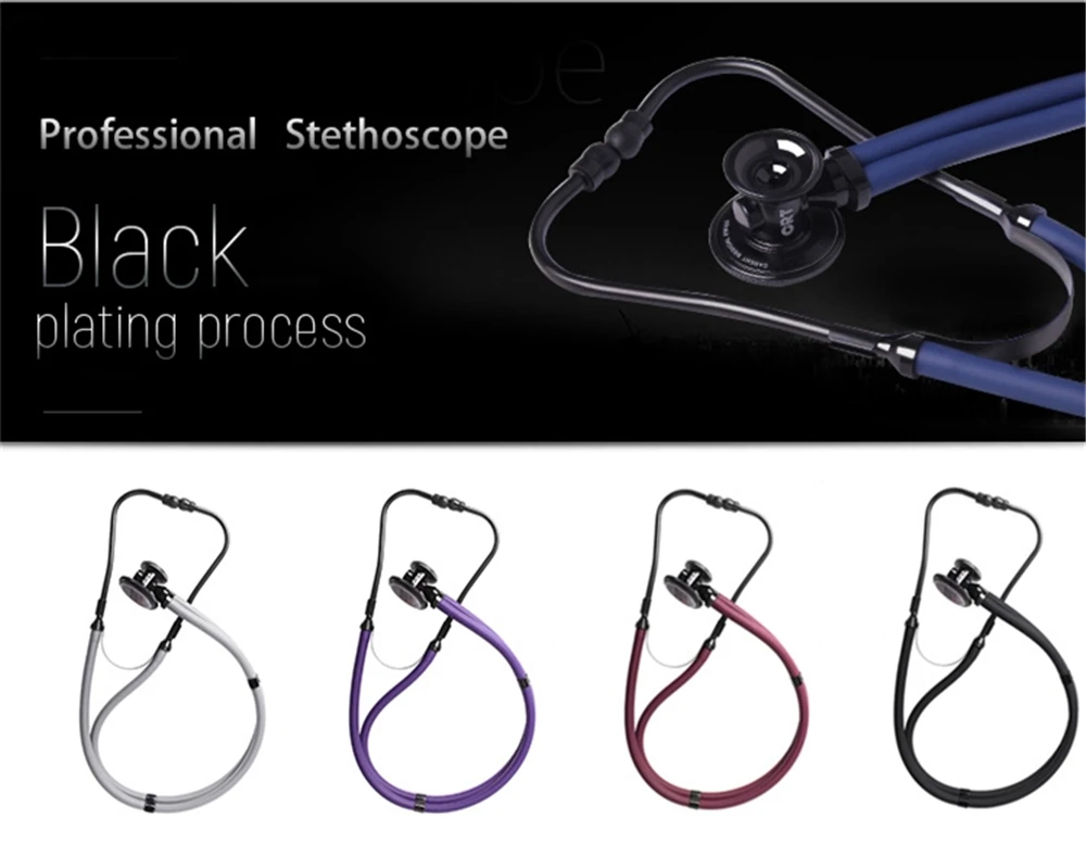 Карент высокое качество двойного назначения стетоскоп фетальный сердечный ритм Профессиональный Emt Stetoskop медицинские устройства Estetoscopio