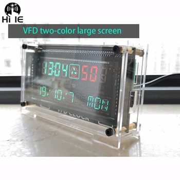 

Creative Glass Gift Desktop VFD Clock VFD DIY Kit BoyFriend Gift Digital LED Clock Creative Home Clock Ambient Light VFD screen