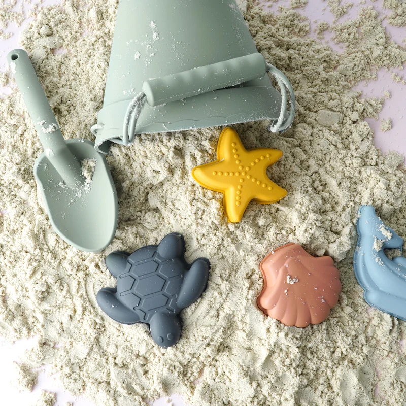 Fashionable Cartoon Children Beach Toys Summer Digging Sand Tool With Shovel Water Game Play Outdoor Toy Set Sandbox Baby Stuff 4