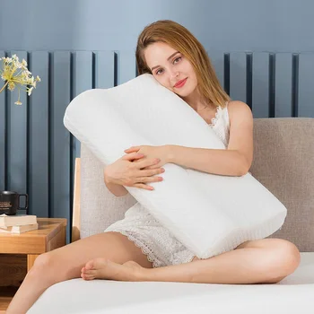 

Slow Rebound Memory Foams Pillow Ventilated Neck Cervical Care Sleeping Pillow SNO88